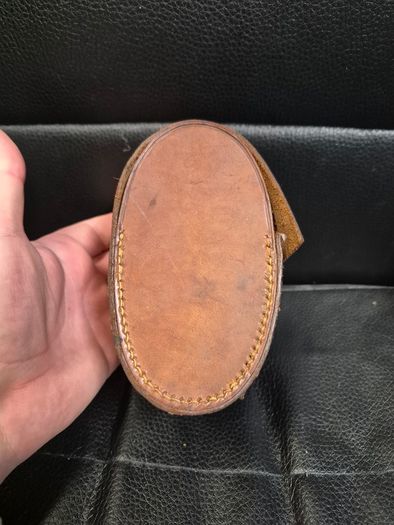 Vintage Gentlemens grooming brush set in original leather case