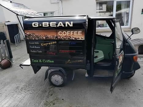 Coffee van piagio ape 50