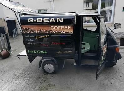 Coffee van piagio ape 50