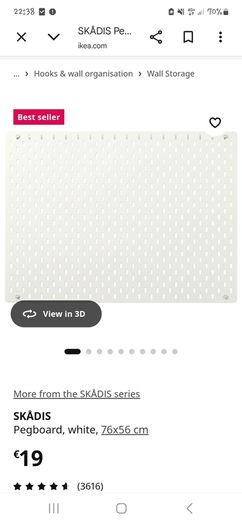 IKEA Peg Board