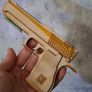 Handmade Wooden Rubber Band Toy Image 3