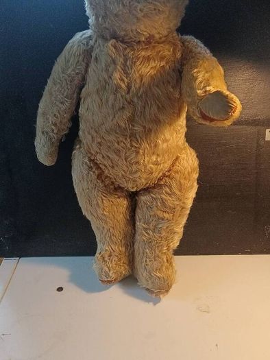 25" 1930's Fully Articulated Mohair Teddy Bear