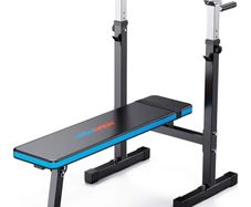 Adjustable Weight Bench with Dip Station Folding Heavy Duty Weight Lifting Bench Home Training Gym Multiuse Workout Bench