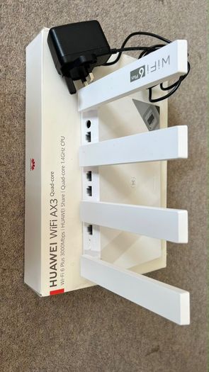 Huawei WiFi AX3 Quad-Core Wi-Fi 6 Router (3000 Mbps)