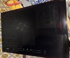 Whirlpool 6th sense induction hob 77cm