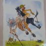 Liam Keely original artwork - framed (Polo BC) Image 2