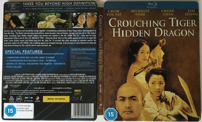 Crouching Tiger Hidden Dragon (Ang Lee Film) [2000] Chow Yun-fat & Michelle Yeoh [Blu-ray Movie STEELBOOK] Academy Award Winner