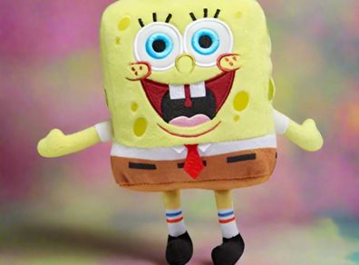 SpongeBob SquarePants Mini Plush 6 Inch Plush Spongebob Happy Expression