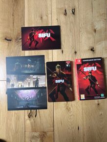 Sifu Vengeance Edition  Nintendo Switch SteelBook  Artbook