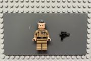 Lego Star Wars sw0741 Grand Moff Wilhuff Tarkin minifigure- Dark Tan Uniform