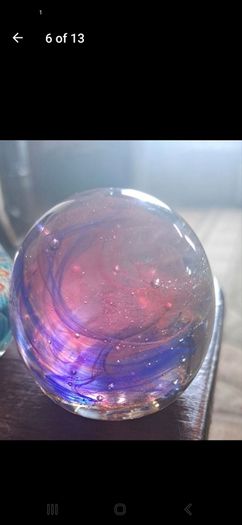 Glass  paperweights
