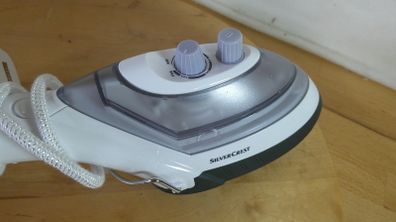 SilverCrest Handheld Steam Brush Iron SDRB 1000 A1 1000W White