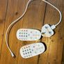 2 Brass Wall Lamps with Colour-Changing Rechargeable Bulbs (No Wiring Needed) Image 7