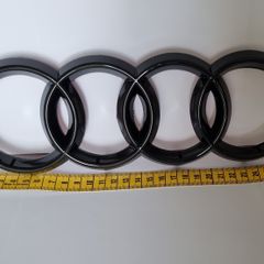 Audi A series Front Black Grill Badge Emblem 275mm