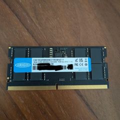 Origin 16gb DDR5 5600mhz sodimm (1Rx8, non-ecc)