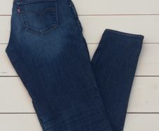 Levis demi curve modern rise skinny ladies navy denim jeans Size 10 W28 L32