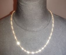 Golden necklace