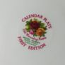 Calendar Plate 1980 Image 2