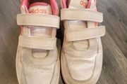 Girls White addidas runners