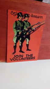 Irish Army 1930s Recruitment Notice Poster Ireland