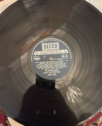 Rolling Stones big hits high tide and green grass limited edition gatefold sleeve original 1969 release vinyl record in vg+ condition