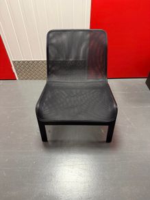 Easy chair, black/black