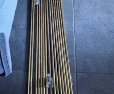 Solid Brass Stair Rods