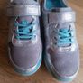 Clarks Fabulous Girls Clarks Silver Trainers Size 11.5 F Image 2