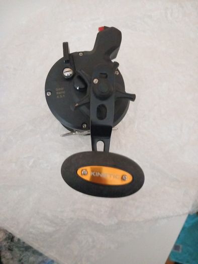 Kinetic tycona 40 lc boat reel with line counter