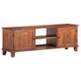 TV Cabinet Honey Brown 120x30x41 cm Solid Acacia Wood Image 5
