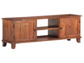 TV Cabinet Honey Brown 120x30x41 cm Solid Acacia Wood