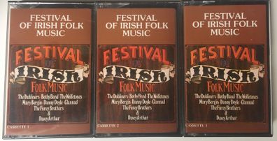 Festival Of Irish Folk Music [1980] (3xCassette Tape Album)