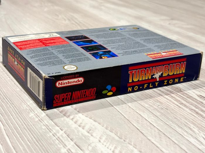 Turn and Burn: No Fly Zone for Nintendo SNES - Boxed