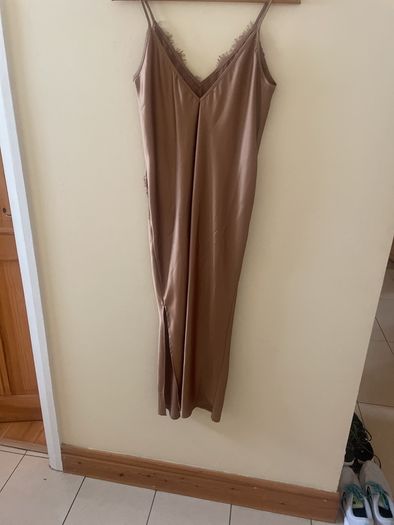 dress #topshop silk midi