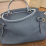 Genuine Trussardi Milano Large  Full Leather Vintage Bag with handles and long strap Image 4