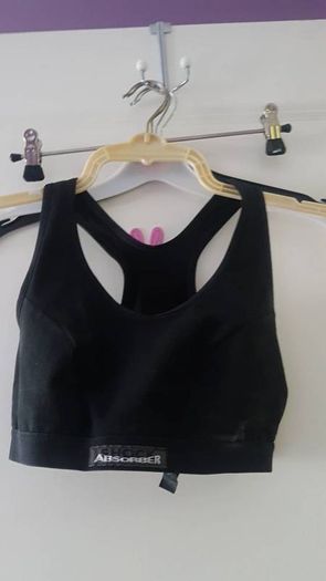 Shock absorber sport bra black size xs