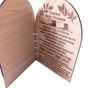 First Holy Communion Card, Personalised First Communion Wooden Card Image 9
