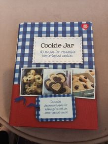 Cookie making cookery book