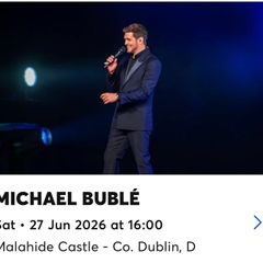 Michael Buble Concert Malahide Castle 27th June 2026