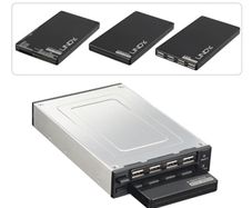 USB 2.0 Data Dock Plus Extras Black BNIB (Lindy)