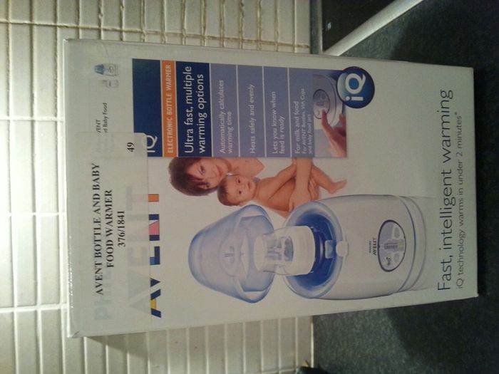 Avent IQ bottle and food warmer