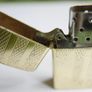Ronson Fluid Lighter Gold Polished Image 7