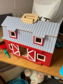 Wooden farmhouse