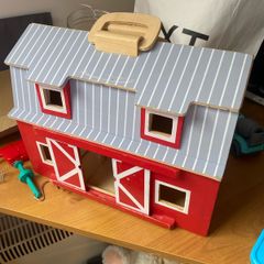 Wooden farmhouse