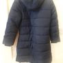 Girls navy winter coat Image 3