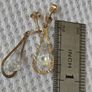 9ct gold earrings Image 2