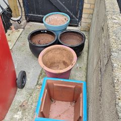 5 large pots