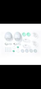 Silent wearable breast pump