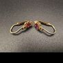 14 carat gold child earrings Image 2