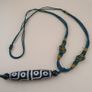 Rare 12-Eyed Tibetan Dzi Bead Pendant Necklace Himalayan Agate Amulet Image 7